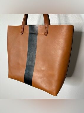 Madewell Large Paint Stripe Transport Tote